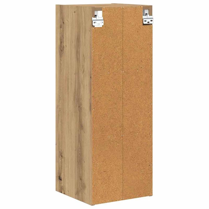 Casa si Gradina - Mobilier - Comode si corpuri - Corpuri bucatarie - Dulap suspendat cu raft Riga Stejar Artizanal 30 x 29,5 x 80 cm - Infinity.ro