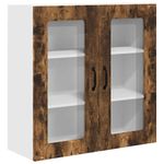 Casa si Gradina - Mobilier - Comode si corpuri - Corpuri bucatarie - Dulap suspendat de bucatarie Stejar fumuriu 80 x 31 x 80 cm - Infinity.ro
