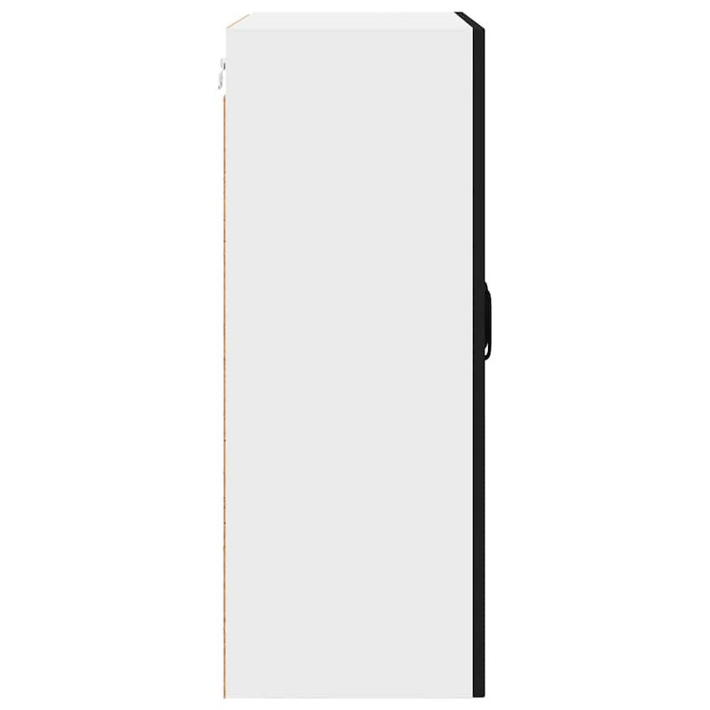 Casa si Gradina - Mobilier - Comode si corpuri - Corpuri bucatarie - Dulap suspendat de bucatarie cu raft Negru 60 x 31 x 80 cm - Infinity.ro