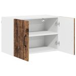 Casa si Gradina - Mobilier - Comode si corpuri - Corpuri bucatarie - Dulap suspendat de bucatarie cu raft Lemn Vechi 60 x 31 x 40 cm - Infinity.ro