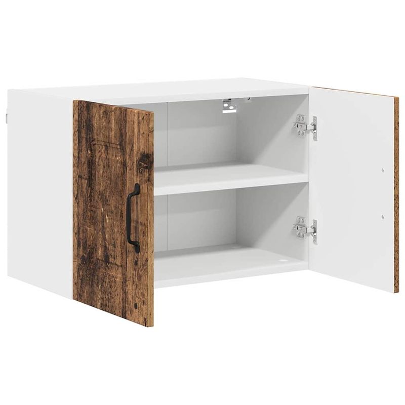 Casa si Gradina - Mobilier - Comode si corpuri - Corpuri bucatarie - Dulap suspendat de bucatarie cu raft Lemn Vechi 60 x 31 x 40 cm - Infinity.ro