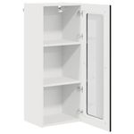 Casa si Gradina - Mobilier - Comode si corpuri - Corpuri bucatarie - Dulap suspendat de bucatarie cu raft Negru 40 x 31 x 100 cm - Infinity.ro