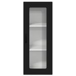 Casa si Gradina - Mobilier - Comode si corpuri - Corpuri bucatarie - Dulap suspendat de bucatarie cu raft Negru 40 x 31 x 100 cm - Infinity.ro