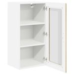 Casa si Gradina - Mobilier - Comode si corpuri - Corpuri bucatarie - Dulap suspendat de bucatarie cu raft cu usa 2 pcs Stejar Sonoma - Infinity.ro