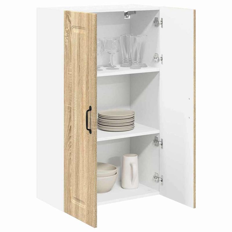 Casa si Gradina - Mobilier - Comode si corpuri - Corpuri bucatarie - Dulap suspendat de bucatarie Stejar Sonoma 60 x 31 x 100 cm - Infinity.ro