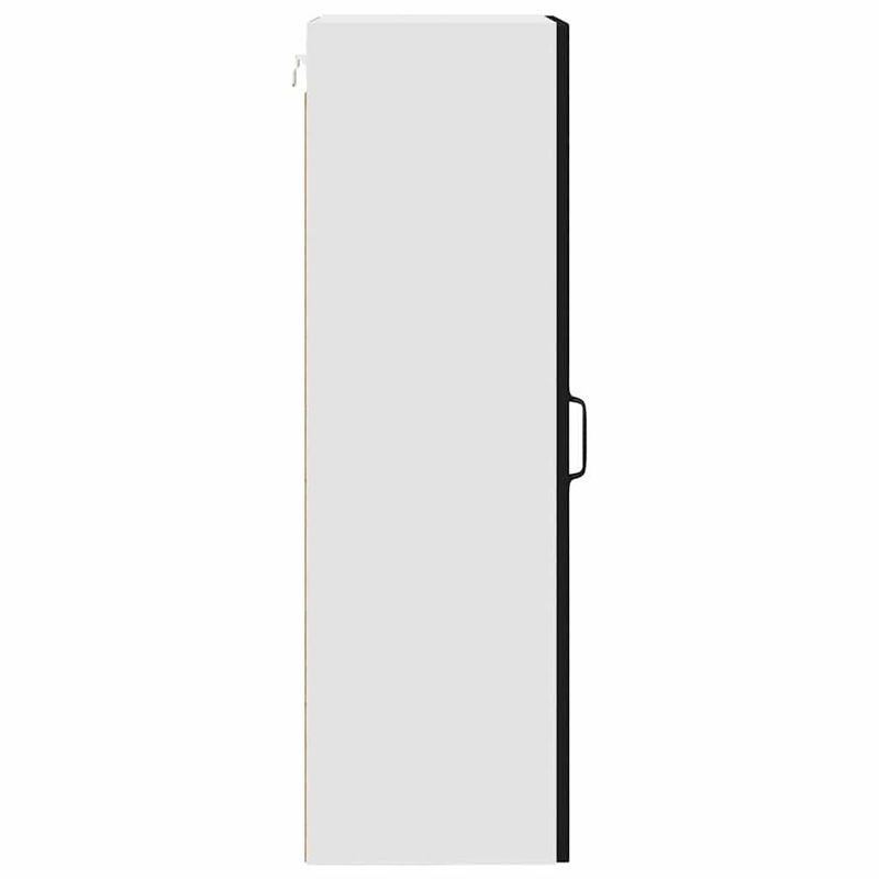 Casa si Gradina - Mobilier - Comode si corpuri - Corpuri bucatarie - Dulap suspendat de bucatarie cu raft Negru 40 x 31 x 100 cm - Infinity.ro