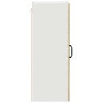 Casa si Gradina - Mobilier - Comode si corpuri - Corpuri bucatarie - Dulap suspendat de bucatarie cu raft cu usa 2 pcs Stejar Sonoma - Infinity.ro