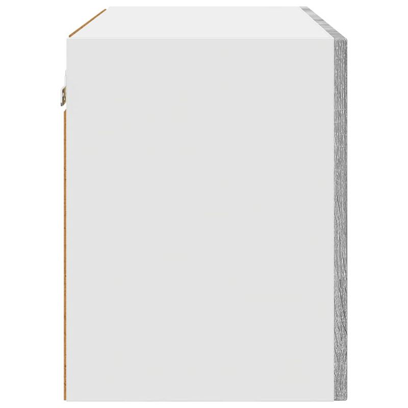 Casa si Gradina - Mobilier - Comode si corpuri - Corpuri bucatarie - Dulap suspendat de bucatarie 2 pcs Gri Sonoma 60 x 31 x 40 cm - Infinity.ro