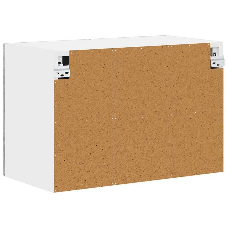 Casa si Gradina - Mobilier - Comode si corpuri - Corpuri bucatarie - Dulap suspendat de bucatarie 2 pcs Gri Sonoma 60 x 31 x 40 cm - Infinity.ro
