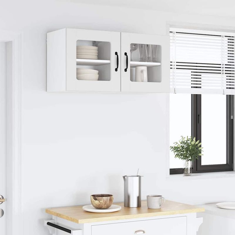 Casa si Gradina - Mobilier - Comode si corpuri - Corpuri bucatarie - Dulap suspendat de bucatarie Alb 40 x 31 x 40 cm Lemn compozit - Infinity.ro