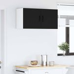 Casa si Gradina - Mobilier - Comode si corpuri - Corpuri bucatarie - Dulap suspendat de bucatarie 2 pcs Negru 40 x 31 x 40 cm - Infinity.ro