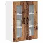 Casa si Gradina - Mobilier - Comode si corpuri - Corpuri bucatarie - Dulap suspendat de bucatarie cu raft Lemn Vechi 60 x 31 x 80 cm - Infinity.ro
