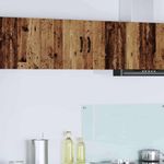 Casa si Gradina - Mobilier - Comode si corpuri - Corpuri bucatarie - Dulap suspendat de bucatarie cu raft Lemn Vechi 80 x 31 x 40 cm - Infinity.ro