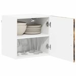 Casa si Gradina - Mobilier - Comode si corpuri - Corpuri bucatarie - Dulap suspendat de bucatarie Stejar fumuriu 40 x 31 x 40 cm - Infinity.ro