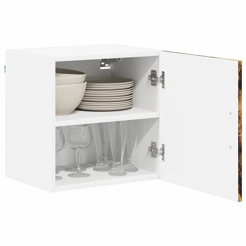 Casa si Gradina - Mobilier - Comode si corpuri - Corpuri bucatarie - Dulap suspendat de bucatarie Stejar fumuriu 40 x 31 x 40 cm - Infinity.ro