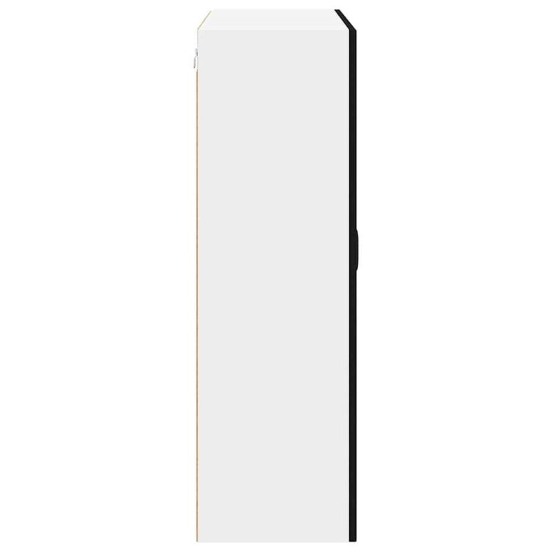 Casa si Gradina - Mobilier - Comode si corpuri - Corpuri bucatarie - Dulap suspendat de bucatarie cu raft Negru 80 x 31 x 100 cm - Infinity.ro