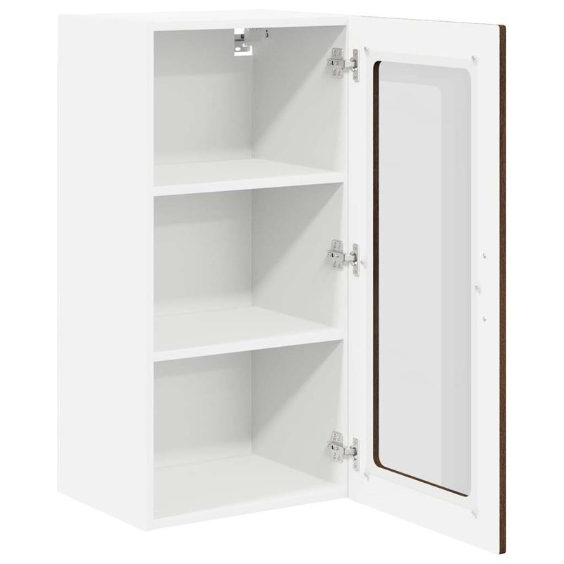 Casa si Gradina - Mobilier - Comode si corpuri - Corpuri bucatarie - Dulap suspendat de bucatarie Stejar inchis 40 x 31 x 80 cm - Infinity.ro