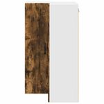 Casa si Gradina - Mobilier - Comode si corpuri - Corpuri bucatarie - Dulap suspendat de bucatarie Stejar fumuriu 57 x 57 x 100 cm - Infinity.ro