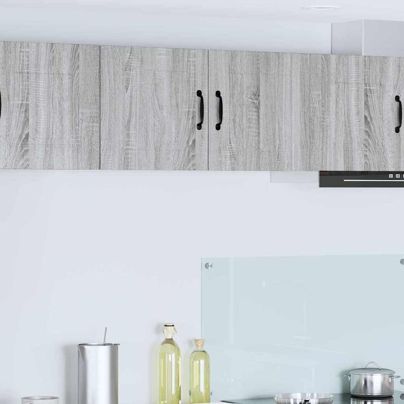 Casa si Gradina - Mobilier - Comode si corpuri - Corpuri bucatarie - Dulap suspendat de bucatarie 2 pcs Gri Sonoma 40 x 31 x 40 cm - Infinity.ro