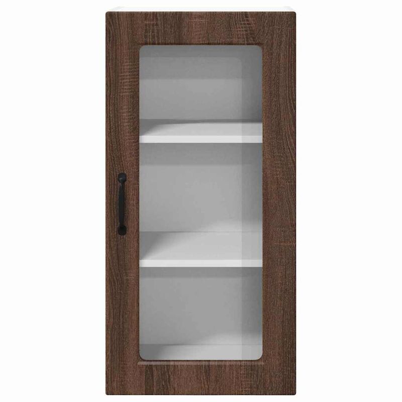 Casa si Gradina - Mobilier - Comode si corpuri - Corpuri bucatarie - Dulap suspendat de bucatarie Stejar inchis 40 x 31 x 80 cm - Infinity.ro