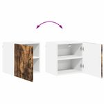 Casa si Gradina - Mobilier - Comode si corpuri - Corpuri bucatarie - Dulap suspendat de bucatarie Stejar fumuriu 40 x 31 x 40 cm - Infinity.ro