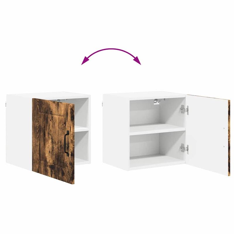 Casa si Gradina - Mobilier - Comode si corpuri - Corpuri bucatarie - Dulap suspendat de bucatarie Stejar fumuriu 40 x 31 x 40 cm - Infinity.ro