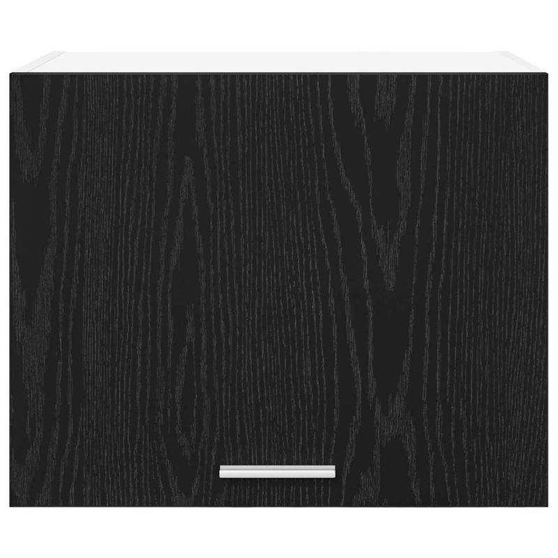 Casa si Gradina - Mobilier - Comode si corpuri - Corpuri bucatarie - Dulap suspendat Riga 2 pcs Stejar negru si Alb 50 x 31 x 40 cm - Infinity.ro