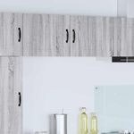Casa si Gradina - Mobilier - Comode si corpuri - Corpuri bucatarie - Dulap suspendat de bucatarie 2 pcs Gri Sonoma 50 x 31 x 40 cm - Infinity.ro