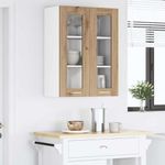 Casa si Gradina - Mobilier - Comode si corpuri - Corpuri bucatarie - Dulap suspendat cu raft Riga Stejar Artizanal 60 x 31 x 80 cm - Infinity.ro