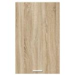 Casa si Gradina - Mobilier - Comode si corpuri - Corpuri bucatarie - Dulap suspendat Riga Stejar Sonoma si Alb 50 x 31 x 80 cm - Infinity.ro