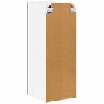 Casa si Gradina - Mobilier - Comode si corpuri - Corpuri bucatarie - Dulap suspendat Riga 2 pcs Stejar negru si Alb 30 x 31 x 80 cm - Infinity.ro