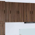 Casa si Gradina - Mobilier - Comode si corpuri - Corpuri bucatarie - Dulap suspendat de bucatarie Stejar inchis 30 x 31 x 80 cm - Infinity.ro
