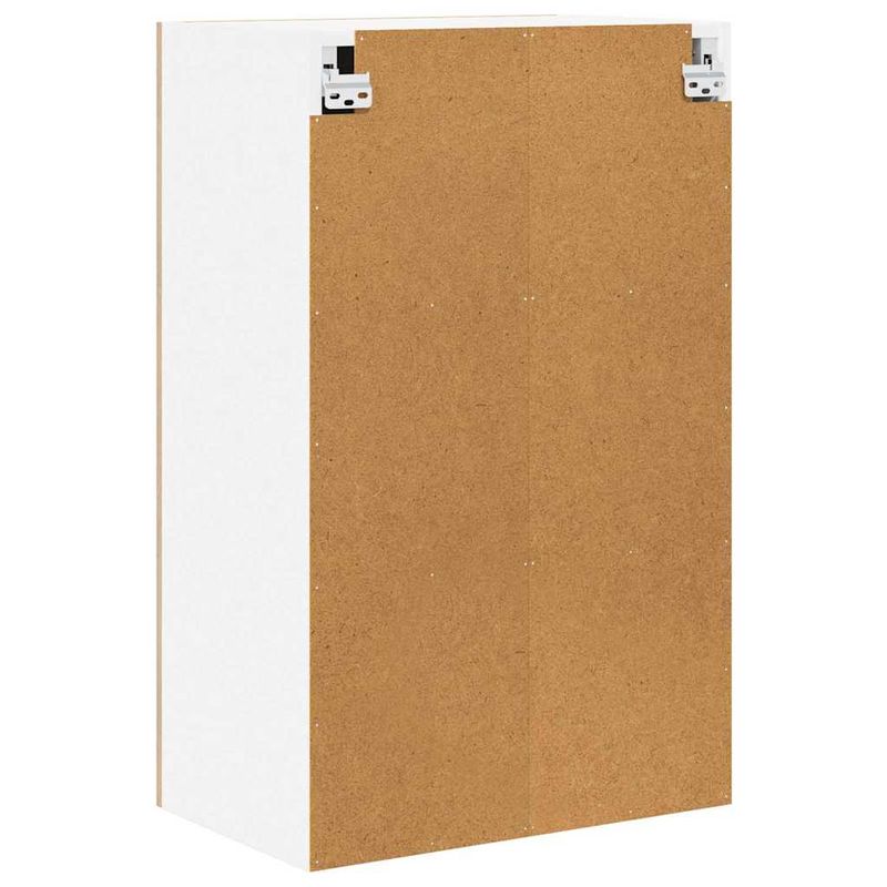 Casa si Gradina - Mobilier - Comode si corpuri - Corpuri bucatarie - Dulap suspendat Riga Stejar Sonoma si Alb 50 x 31 x 80 cm - Infinity.ro