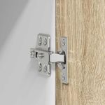 Casa si Gradina - Mobilier - Comode si corpuri - Corpuri bucatarie - Dulap suspendat Riga Stejar Sonoma si Alb 50 x 31 x 80 cm - Infinity.ro