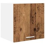 Casa si Gradina - Mobilier - Comode si corpuri - Corpuri bucatarie - Dulap suspendat cu raft Riga Lemn vechi si Alb 40 x 31 x 40 cm - Infinity.ro
