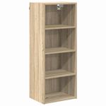 Casa si Gradina - Mobilier - Comode si corpuri - Corpuri bucatarie - Dulap suspendat cu raft Riga Stejar Sonoma 40 x 29,5 x 100 cm - Infinity.ro