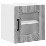 Casa si Gradina - Mobilier - Comode si corpuri - Corpuri bucatarie - Dulap suspendat de bucatarie cu raft Gri Sonoma 40 x 31 x 40 cm - Infinity.ro