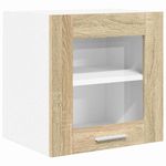 Casa si Gradina - Mobilier - Comode si corpuri - Corpuri bucatarie - Dulap suspendat cu usa Riga 2 pcs Stejar Sonoma 40 x 31 x 40 cm - Infinity.ro