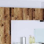 Casa si Gradina - Mobilier - Comode si corpuri - Corpuri bucatarie - Dulap suspendat cu raft Riga Lemn vechi si Alb 40 x 31 x 40 cm - Infinity.ro