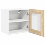 Casa si Gradina - Mobilier - Comode si corpuri - Corpuri bucatarie - Dulap suspendat cu usa Riga 2 pcs Stejar Sonoma 40 x 31 x 40 cm - Infinity.ro