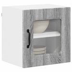Casa si Gradina - Mobilier - Comode si corpuri - Corpuri bucatarie - Dulap suspendat de bucatarie cu raft Gri Sonoma 40 x 31 x 40 cm - Infinity.ro