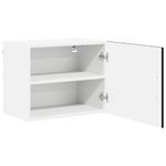 Casa si Gradina - Mobilier - Comode si corpuri - Corpuri bucatarie - Dulap suspendat de bucatarie cu raft Negru 50 x 31 x 40 cm - Infinity.ro