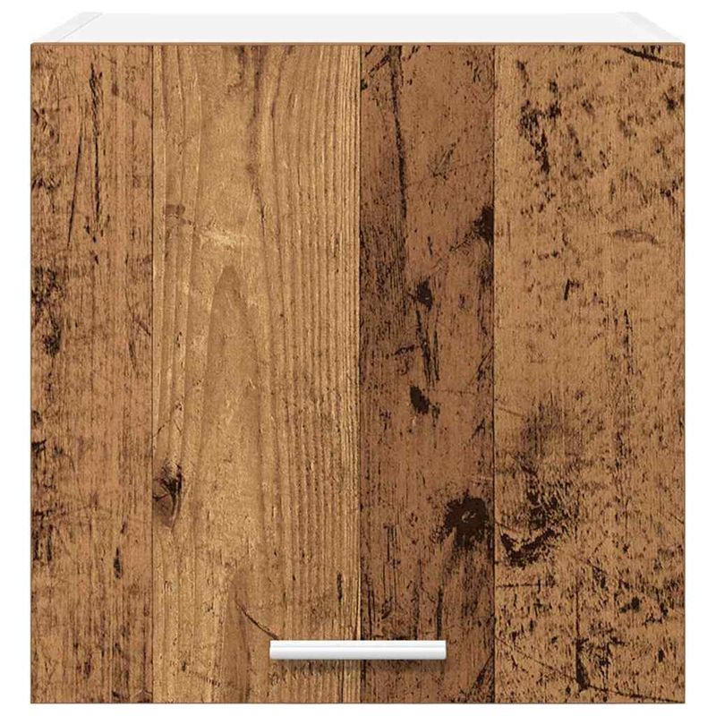 Casa si Gradina - Mobilier - Comode si corpuri - Corpuri bucatarie - Dulap suspendat cu raft Riga Lemn vechi si Alb 40 x 31 x 40 cm - Infinity.ro