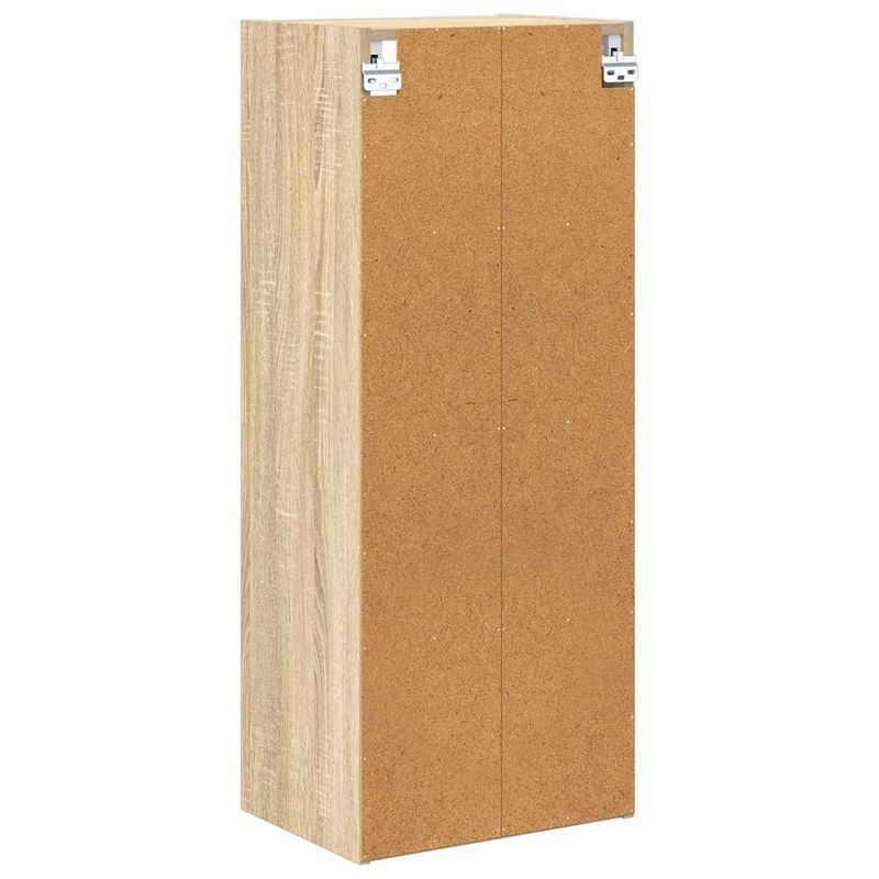 Casa si Gradina - Mobilier - Comode si corpuri - Corpuri bucatarie - Dulap suspendat cu raft Riga Stejar Sonoma 40 x 29,5 x 100 cm - Infinity.ro