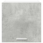 Casa si Gradina - Mobilier - Comode si corpuri - Corpuri bucatarie - Dulap suspendat Riga 2 pcs Gri beton si Alb 40 x 31 x 40 cm - Infinity.ro