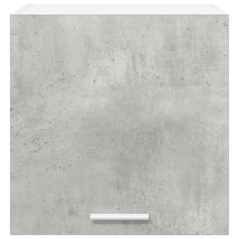 Casa si Gradina - Mobilier - Comode si corpuri - Corpuri bucatarie - Dulap suspendat Riga 2 pcs Gri beton si Alb 40 x 31 x 40 cm - Infinity.ro
