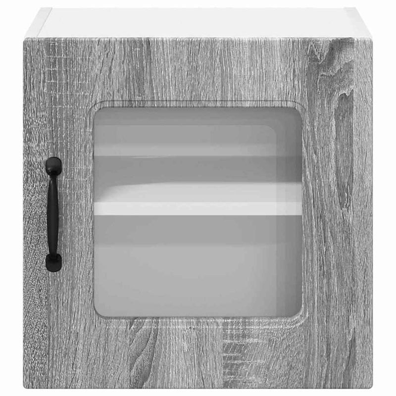 Casa si Gradina - Mobilier - Comode si corpuri - Corpuri bucatarie - Dulap suspendat de bucatarie cu raft Gri Sonoma 40 x 31 x 40 cm - Infinity.ro