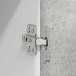 Casa si Gradina - Mobilier - Comode si corpuri - Corpuri bucatarie - Dulap suspendat Riga 2 pcs Gri beton si Alb 40 x 31 x 40 cm - Infinity.ro
