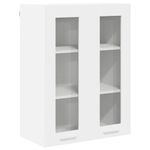 Casa si Gradina - Mobilier - Comode si corpuri - Corpuri bucatarie - Dulap suspendat cu raft Riga Alb 60 x 31 x 80 cm Lemn compozit - Infinity.ro