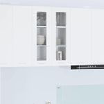 Casa si Gradina - Mobilier - Comode si corpuri - Corpuri bucatarie - Dulap suspendat cu raft Riga Alb 60 x 31 x 80 cm Lemn compozit - Infinity.ro